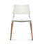 Artiss Set of 4 Wooden Stackable Dining Chairs - White