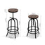 Artiss Rustic Industrial Round Bar Stool