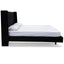 Queen Bed Frame - Black Velvet