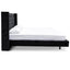 King Bed Frame - Black Velvet