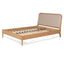 150cm Queen Sized Bed - Beige