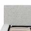 King Sized Bed Frame - Pepper Boucle