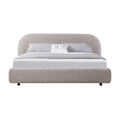 Queen Bed Frame - Sand Boucle