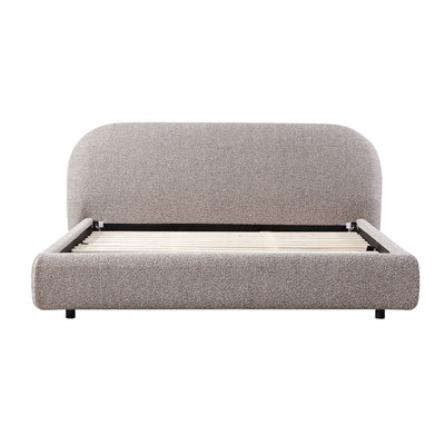 Queen Bed Frame - Sand Boucle