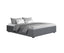 Artiss Bed Frame King Size Gas Lift Base Grey TOKI