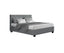 Artiss Bed Frame Double Size Gas Lift Grey VILA