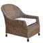 Plantation Rattan Lounge Chair.