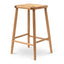 65cm Rattan Bar Stool - Natural