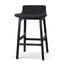 65cm Bar Stool - Full Black