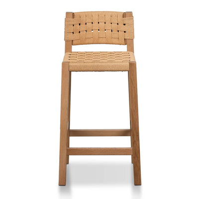 Rattan Bar Stool - Natural