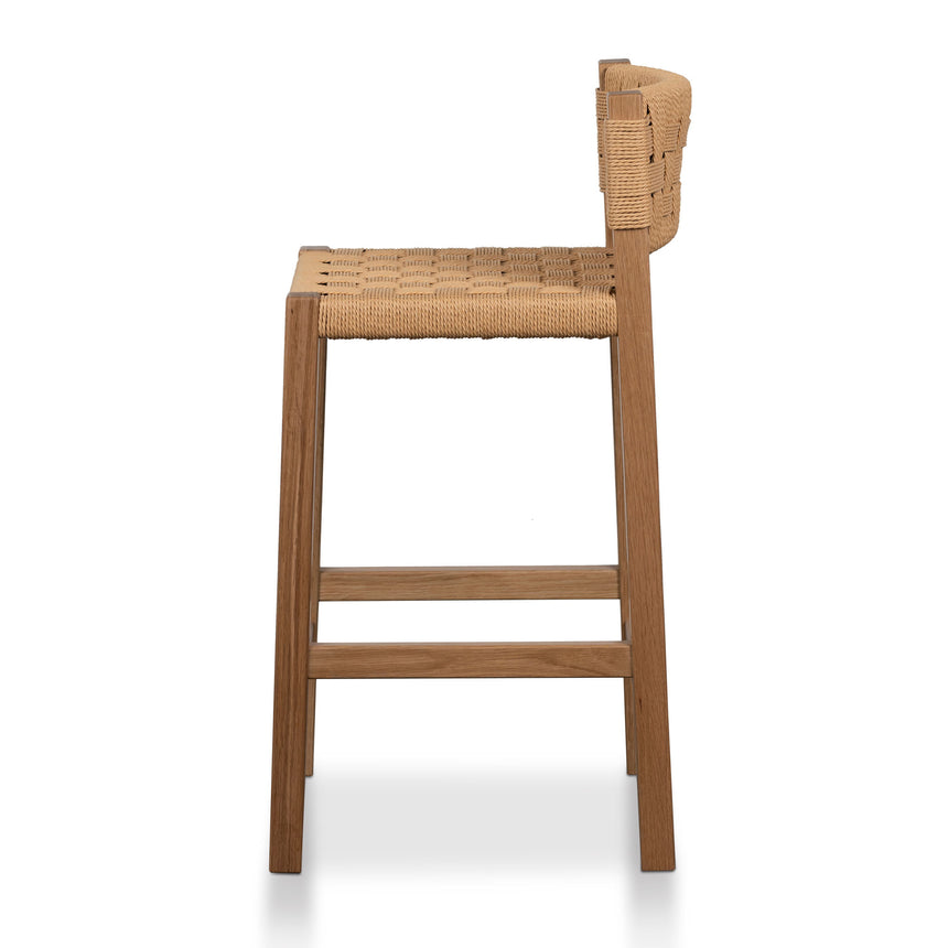 Rattan Bar Stool - Natural