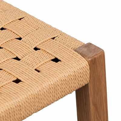 Rattan Bar Stool - Natural