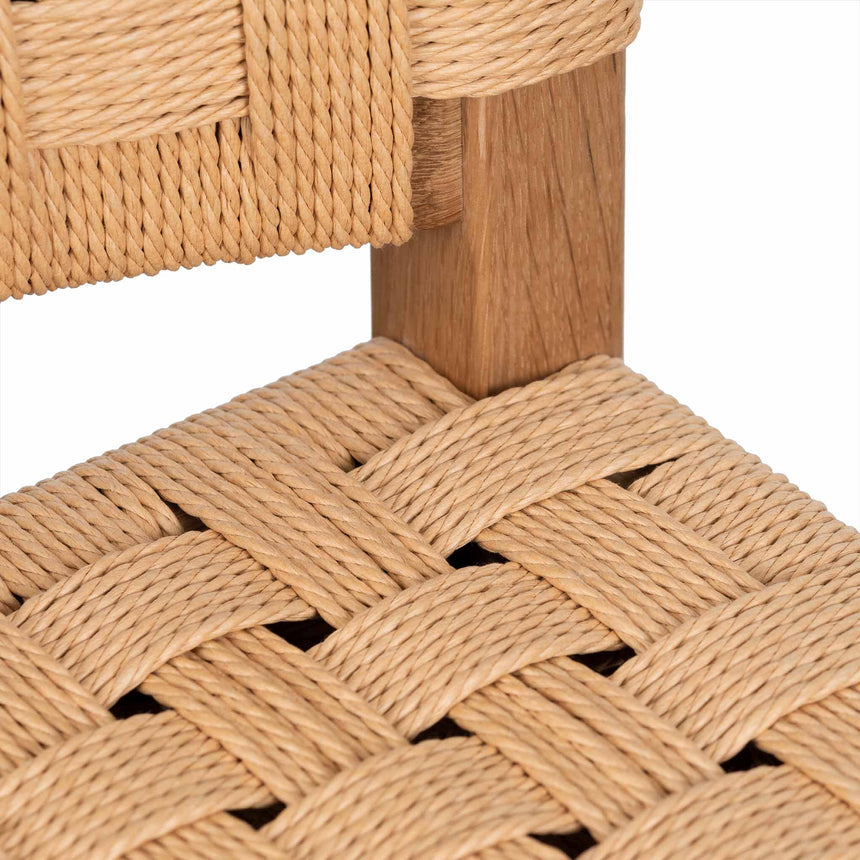 Rattan Bar Stool - Natural