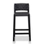 Rattan Bar Stool - Black