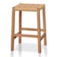 65cm Rattan Bar Stool - Natural