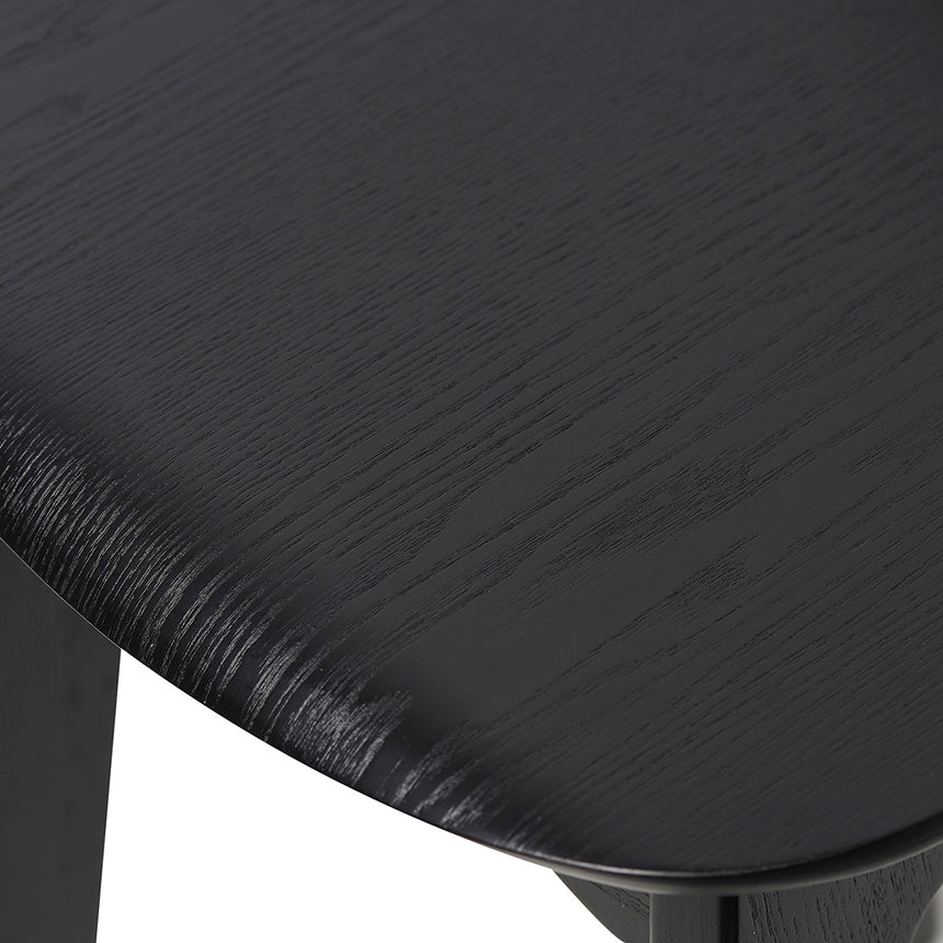 65cm Bar Stool - Full Black