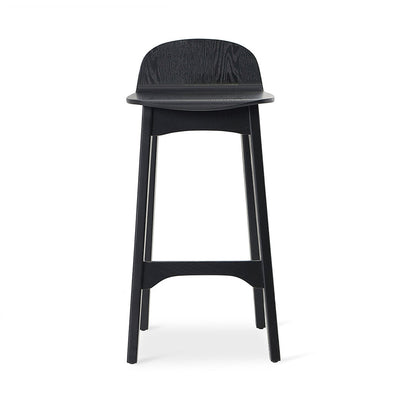 65cm Bar Stool - Full Black