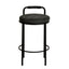 65cm Bar Stool - Charcoal Grey (Set of 2)