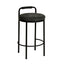 65cm Bar Stool - Charcoal Grey (Set of 2)