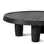 100cm Round Coffee Table - Black