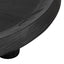 100cm Round Coffee Table - Black