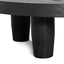 100cm Round Coffee Table - Black