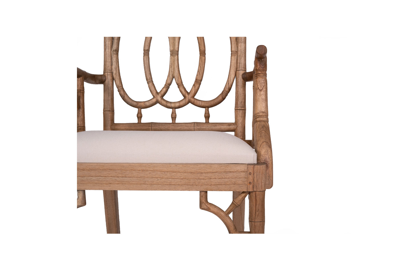 Teesdale Ring Armchair - Weathered Oak