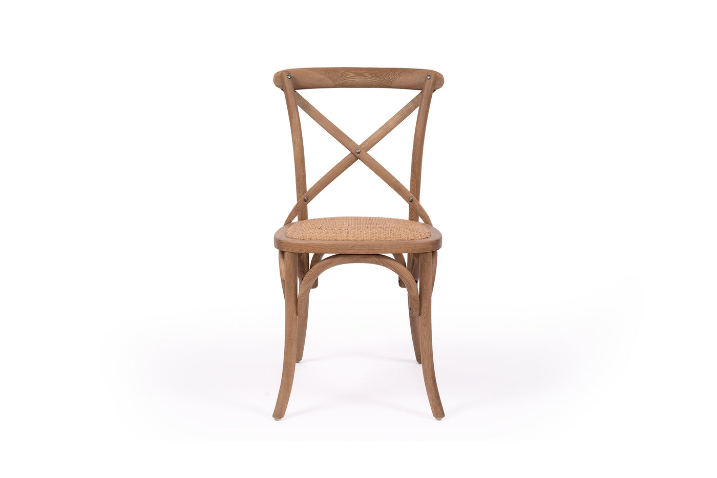 Cross Back Chair - Natural Oak