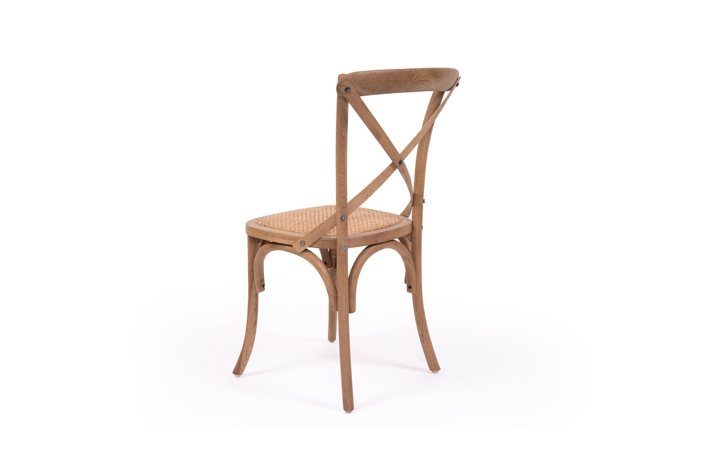 Cross Back Chair - Natural Oak