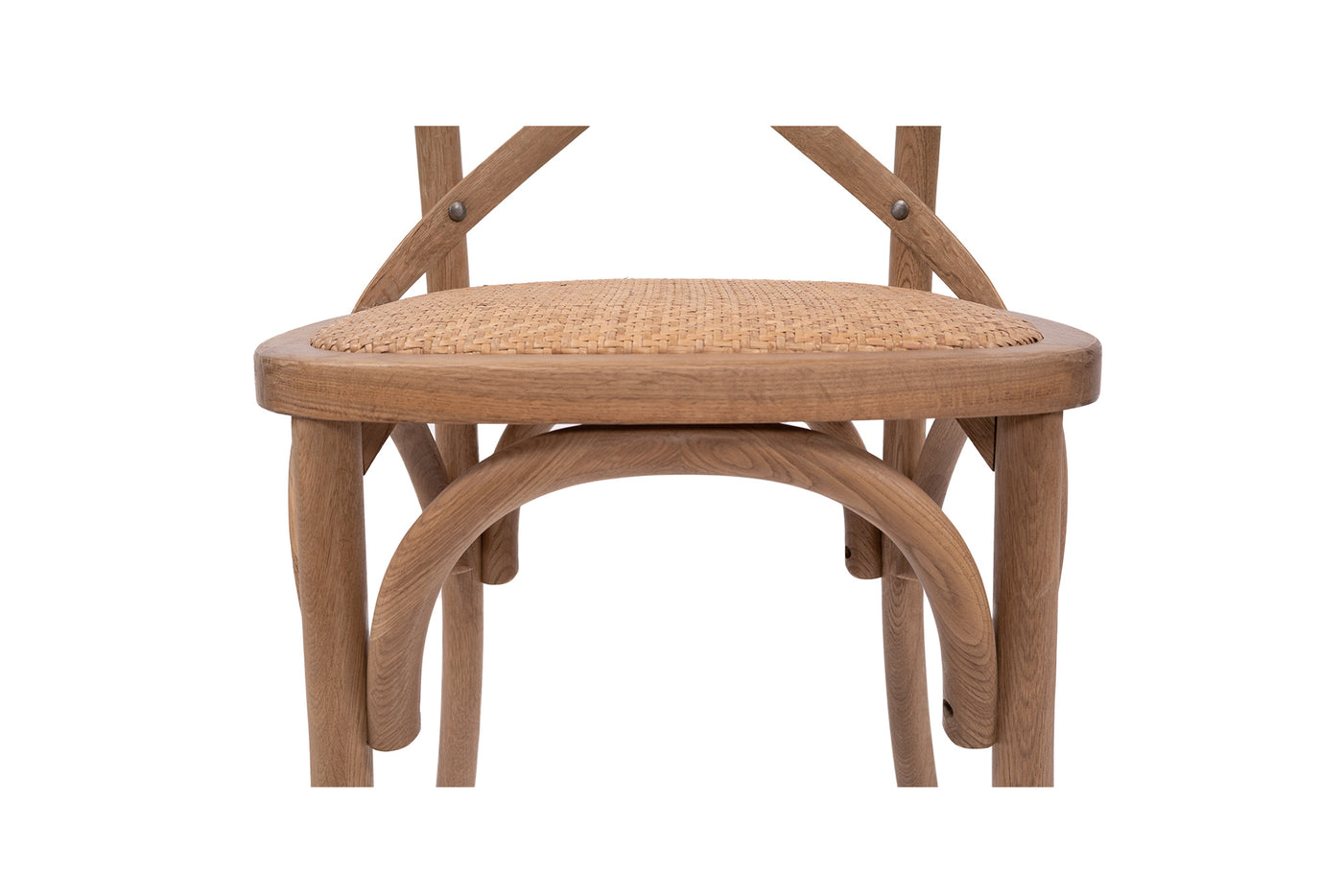 Cross Back Chair - Natural Oak