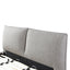 Fabric Queen Bed Frame - Sand Boucle