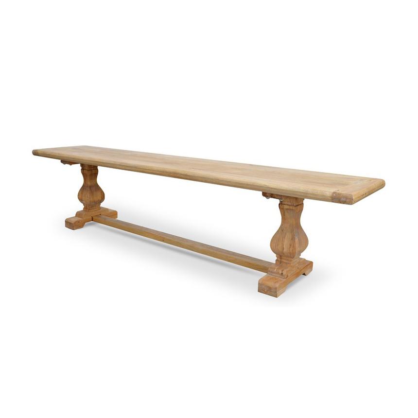 Rustic 2m Reclaimed Elm Wood Bench – House of Isabella AU