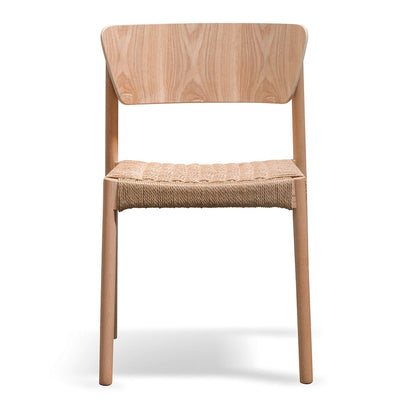 Rope Seat Dining Chair - Natural