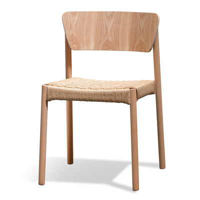 Rope Seat Dining Chair - Natural