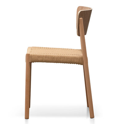 Rope Seat Dining Chair - Natural