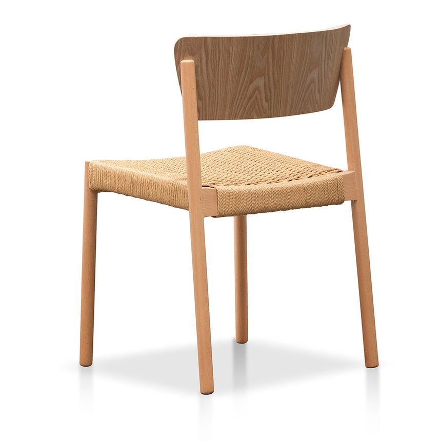 Rope Seat Dining Chair - Natural