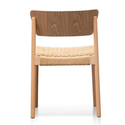 Rope Seat Dining Chair - Natural