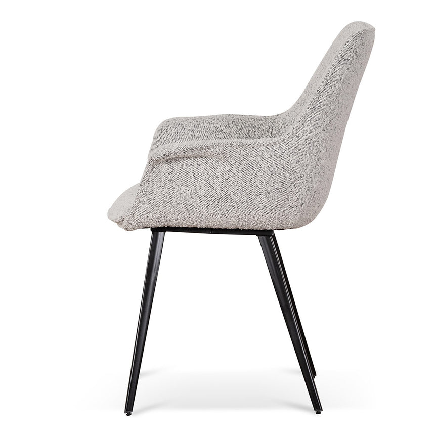 Dining Chair - Pepper Boucle (Set of 2)