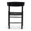 Rattan Dining Chair - Full Black (Set of 2)