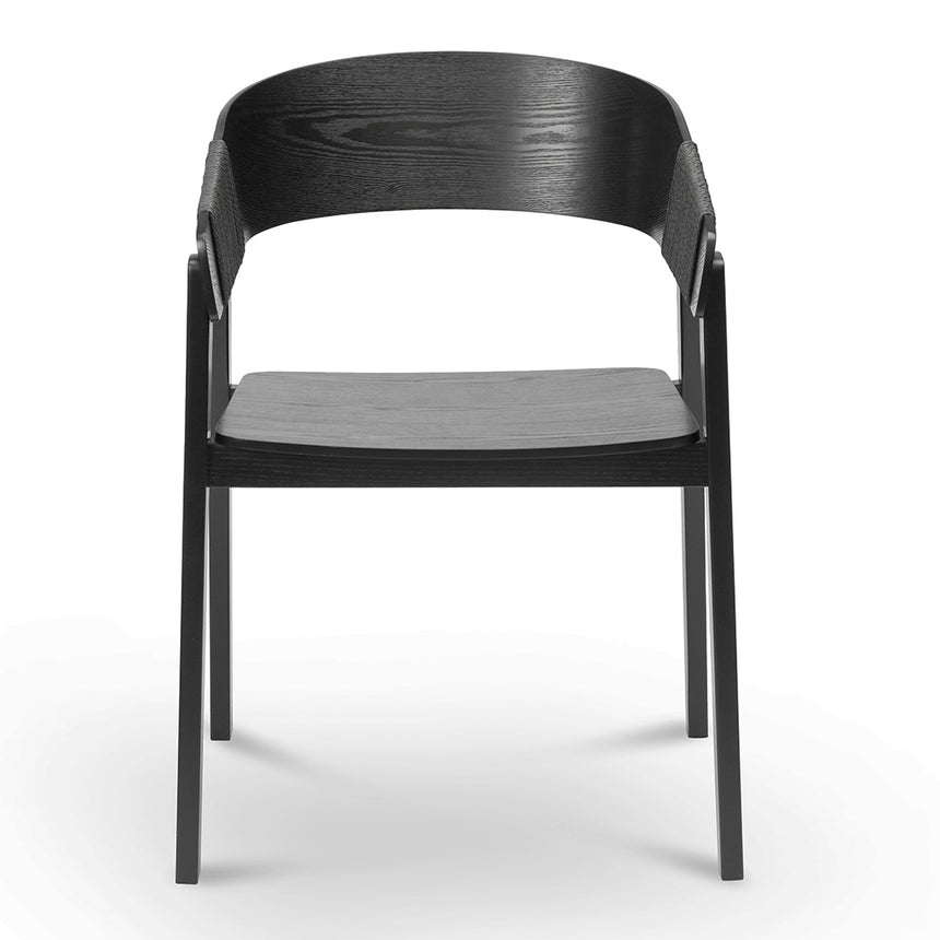 Dining Chair - Full Black (Set of 2)