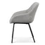 Fabric Dining Chair - Spec Grey (Set of 2)