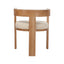 Set of 2 - Dining Chair - Light Beige