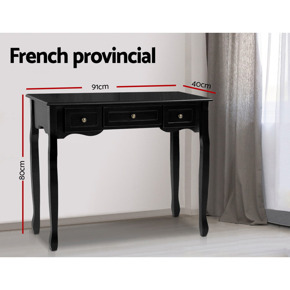 Artiss Hallway Console Table Black