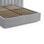 Wide Base King Bed Frame - Spec Grey