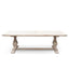 Dining Table 2.4m - Rustic White Washed