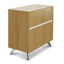 2 Drawer Lateral Filing Cabinet - Natural