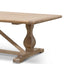 Dining Table 3m - Rustic Natural - 120cm (W)