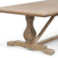 Dining Table 3m - Rustic Natural - 120cm (W)