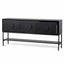 1.8m Console Table - Black