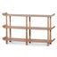 Wooden Shelving Unit - Natural